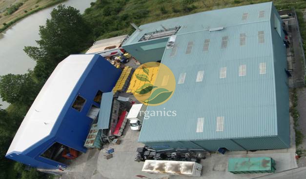 Aerial view of the CliniPower advanced thermal treatment facility at Avonmouth, UK
