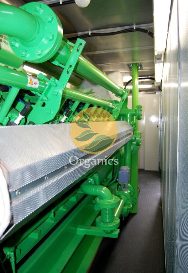 Bio-scrubber and gas cleaning equipment connected to biogas pipelines