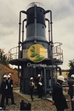 Sequencing batch reactor tank at an industrial waste water treatment facility